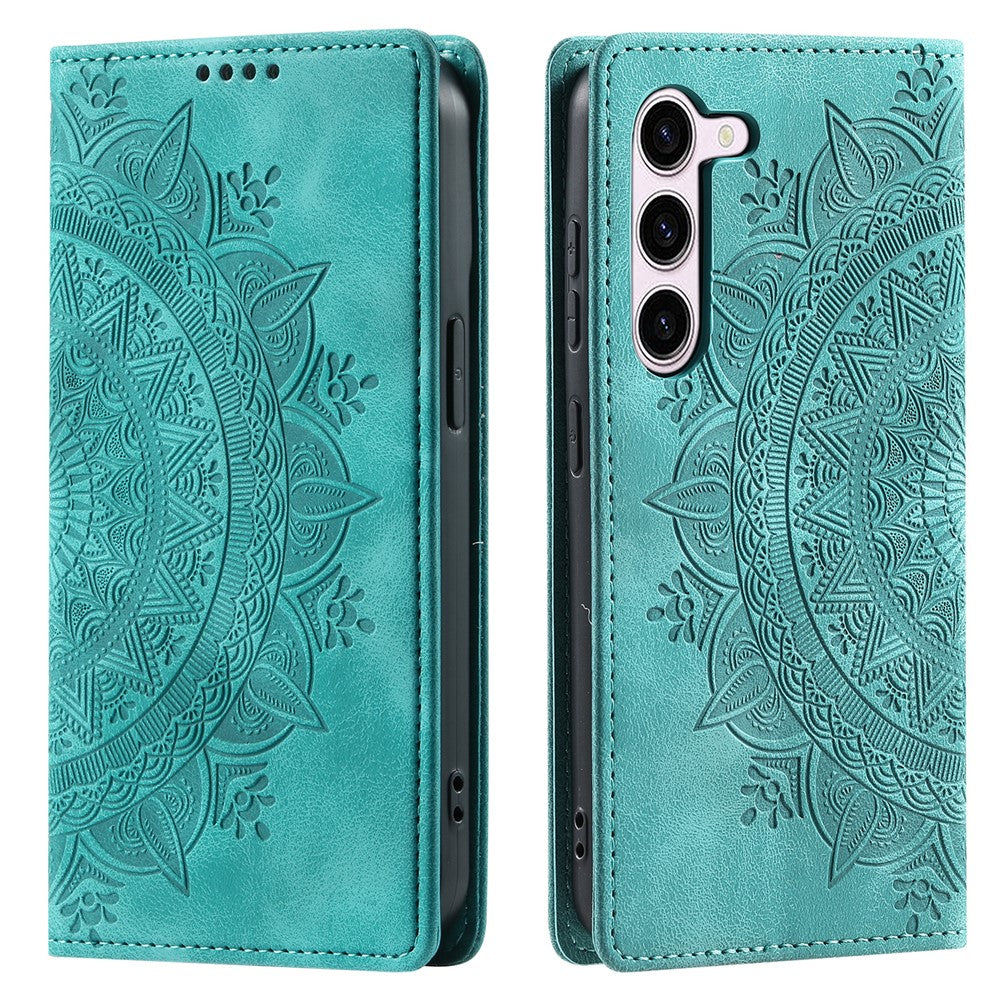 Galaxy S23 Wallet-Hülle – Mit Magnetverschluss & Muster aufgedruckt