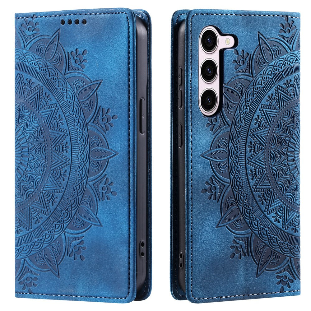 Galaxy S23 Wallet-Hülle – Mit Magnetverschluss & Muster aufgedruckt