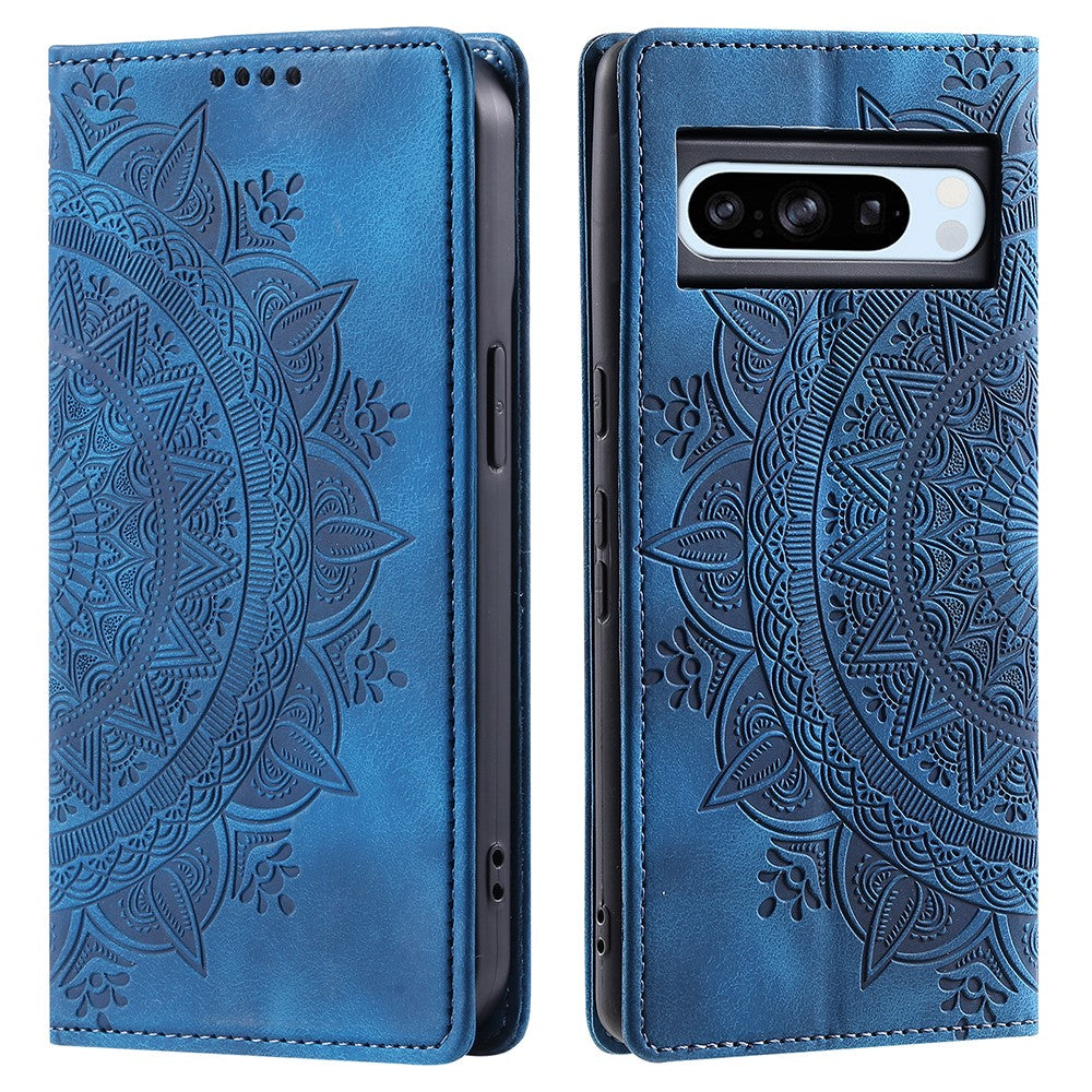 Pixel 8 Pro Wallet-Hülle – Mit Magnetverschluss & Muster aufgedruckt