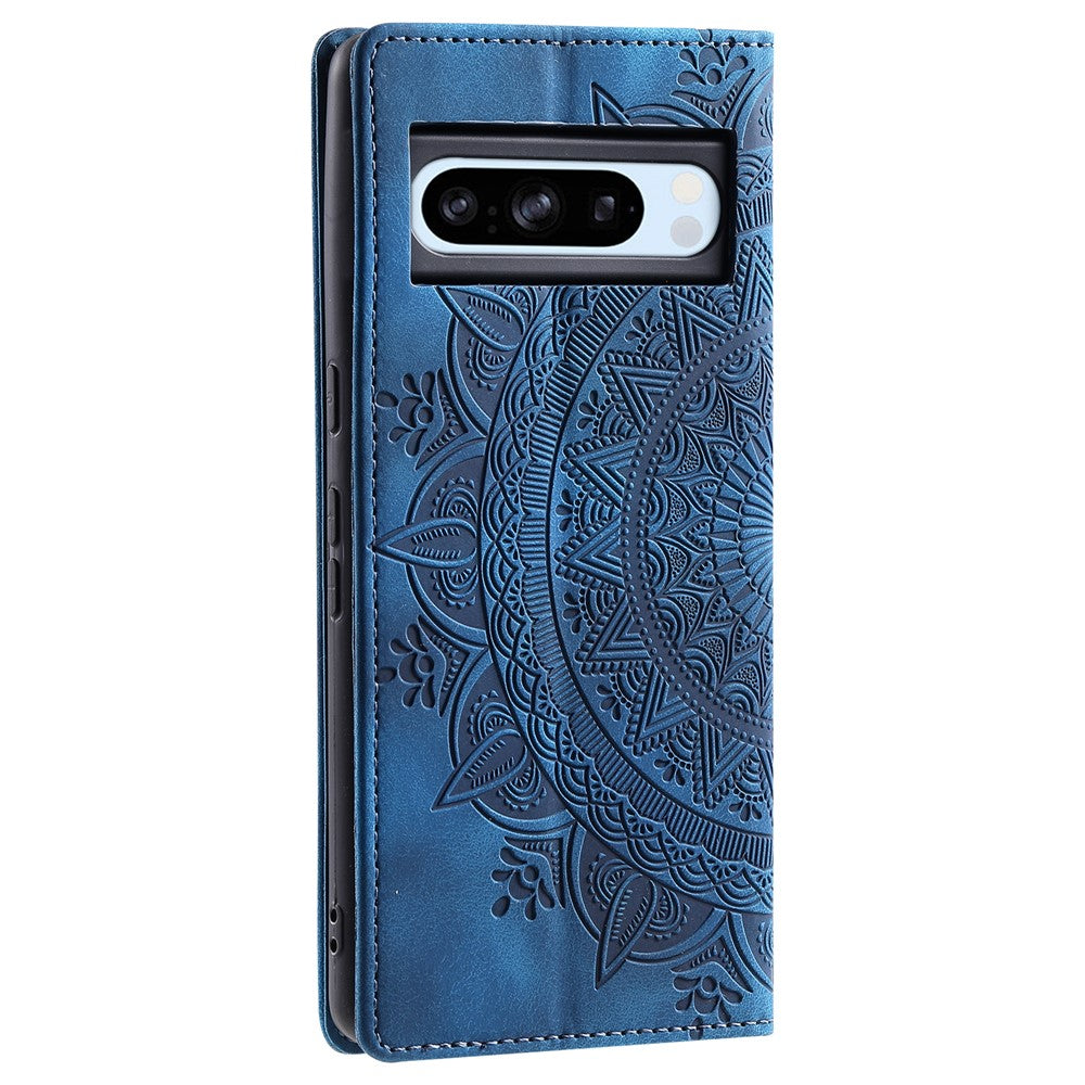 Pixel 8 Pro Wallet-Hülle – Mit Magnetverschluss & Muster aufgedruckt