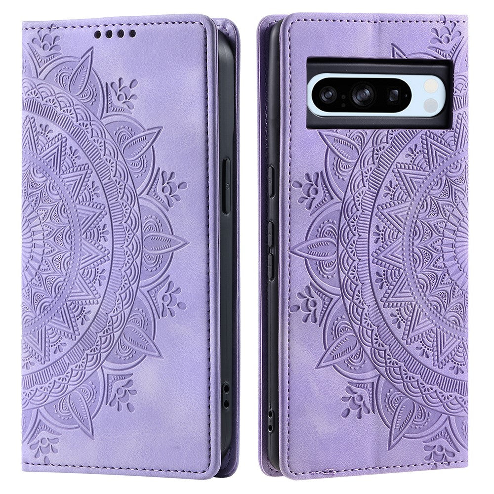 Pixel 8 Pro Wallet-Hülle – Mit Magnetverschluss & Muster aufgedruckt