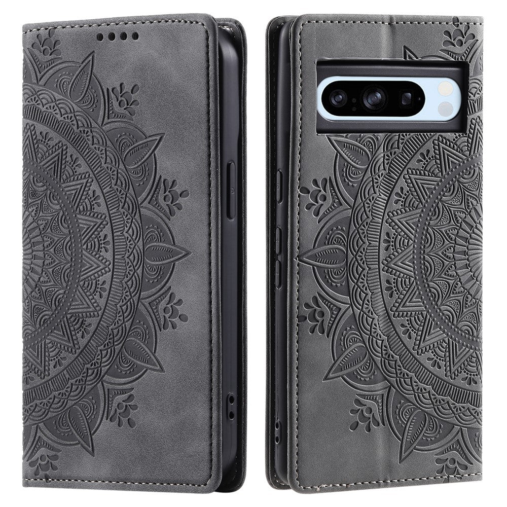 Pixel 8 Pro Wallet-Hülle – Mit Magnetverschluss & Muster aufgedruckt