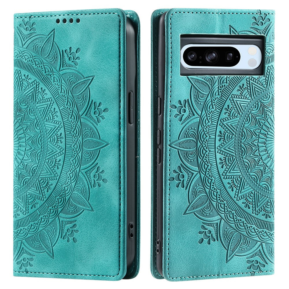 Pixel 8 Pro Wallet-Hülle – Mit Magnetverschluss & Muster aufgedruckt