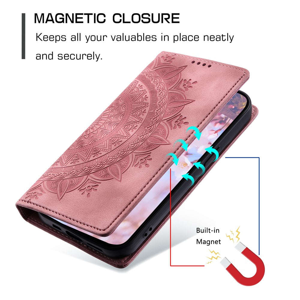 Galaxy A54 5G Wallet-Hülle – Mit Magnetverschluss & Muster aufgedruckt