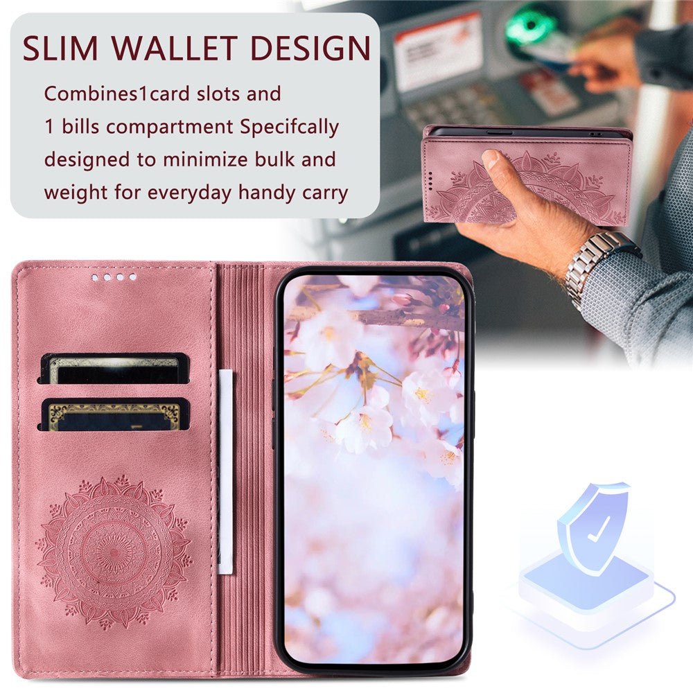 Galaxy A54 5G Wallet-Hülle – Mit Magnetverschluss & Muster aufgedruckt