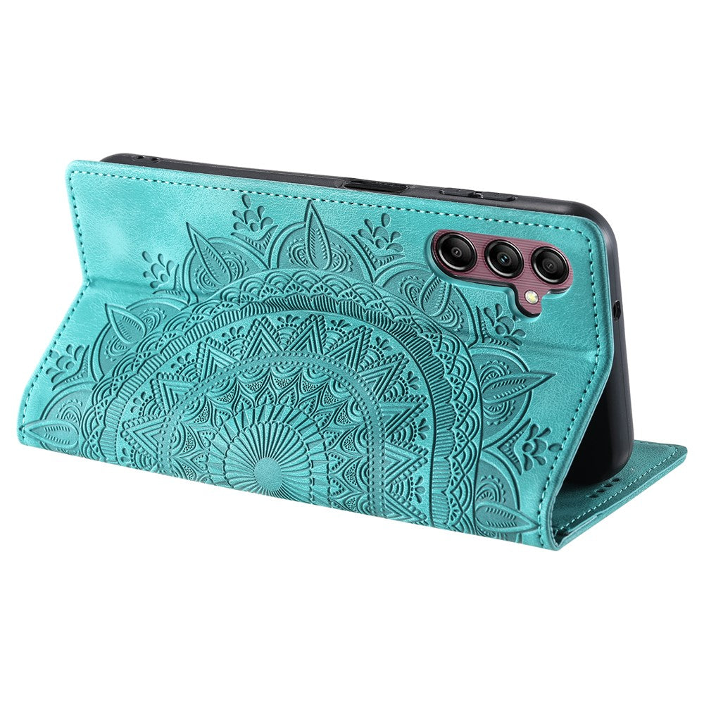 Galaxy A15 4G Wallet-Hülle – Mit Magnetverschluss & Muster aufgedruckt