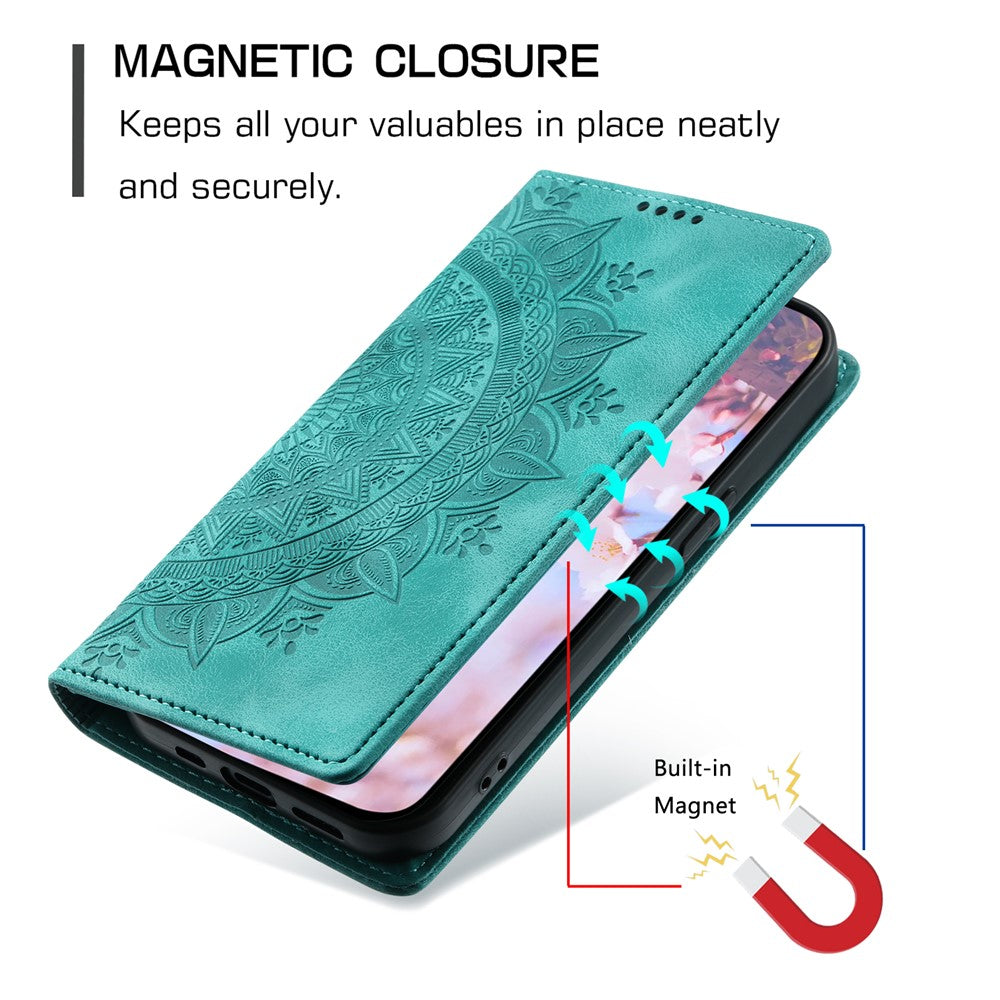Galaxy A15 4G Wallet-Hülle – Mit Magnetverschluss & Muster aufgedruckt