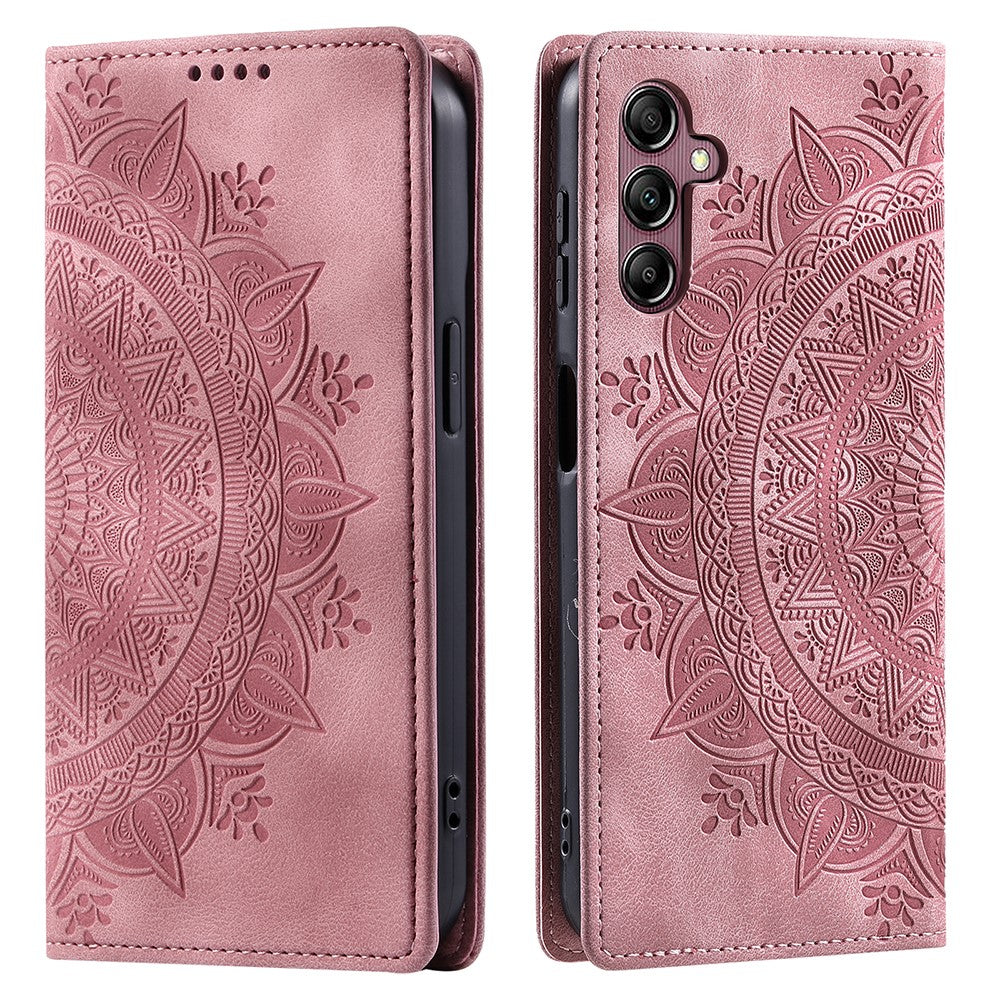 Galaxy A15 4G Wallet-Hülle – Mit Magnetverschluss & Muster aufgedruckt
