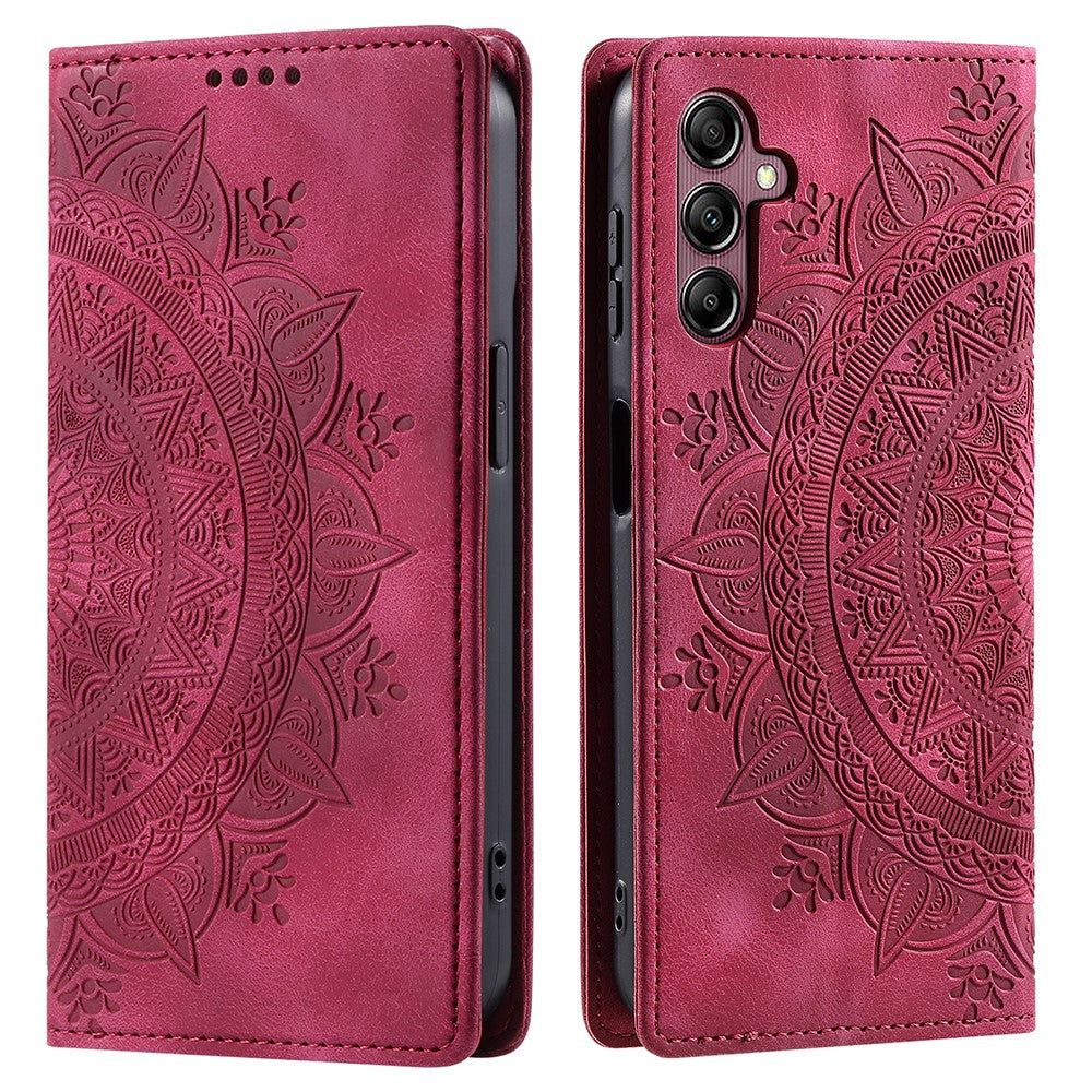 Galaxy A15 4G Wallet-Hülle – Mit Magnetverschluss & Muster aufgedruckt