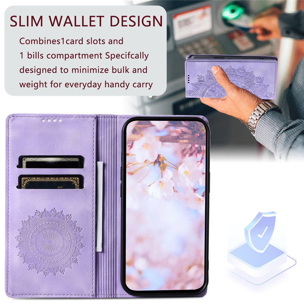 Galaxy S21 FE 5G Wallet-Hülle – Mit Magnetverschluss & Muster aufgedruckt