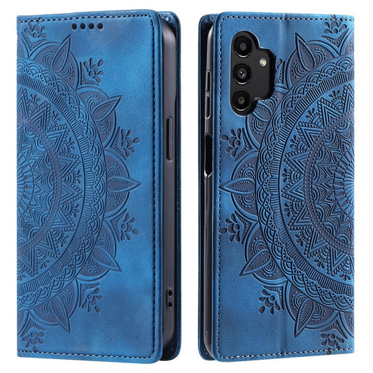 Galaxy A13 4G/5G Wallet-Hülle – Mit Magnetverschluss & Muster aufgedruckt