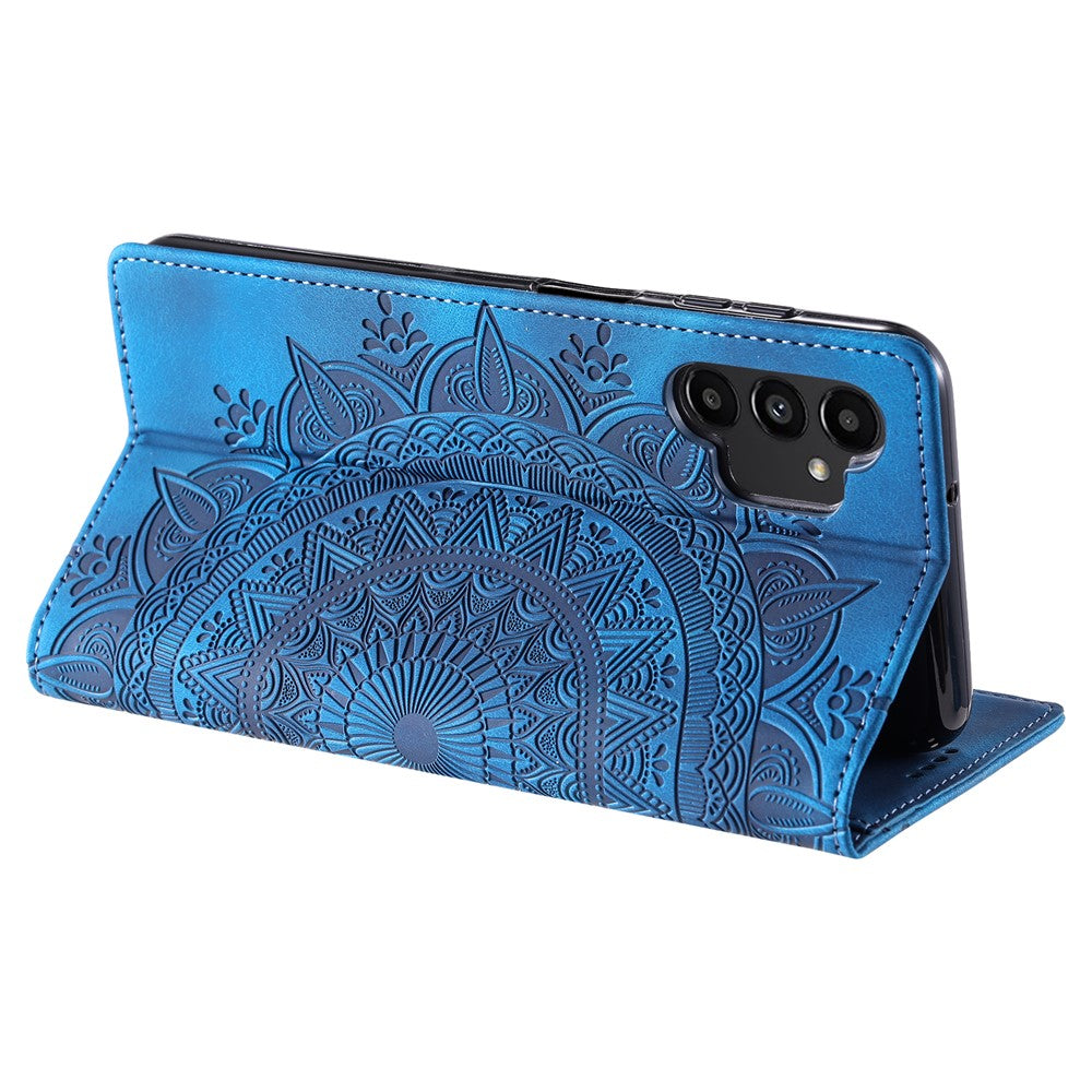 Galaxy A13 4G/5G Wallet-Hülle – Mit Magnetverschluss & Muster aufgedruckt
