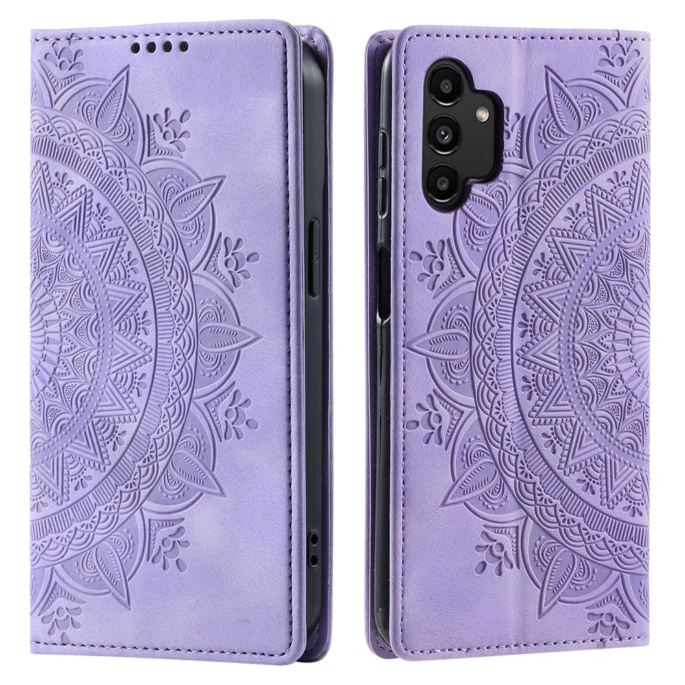 Galaxy A13 4G/5G Wallet-Hülle – Mit Magnetverschluss & Muster aufgedruckt