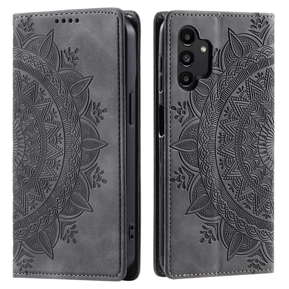 Galaxy A13 4G/5G Wallet-Hülle – Mit Magnetverschluss & Muster aufgedruckt