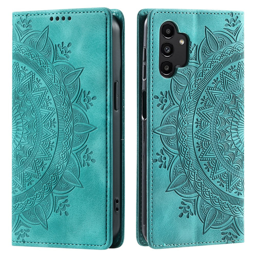 Galaxy A13 4G/5G Wallet-Hülle – Mit Magnetverschluss & Muster aufgedruckt