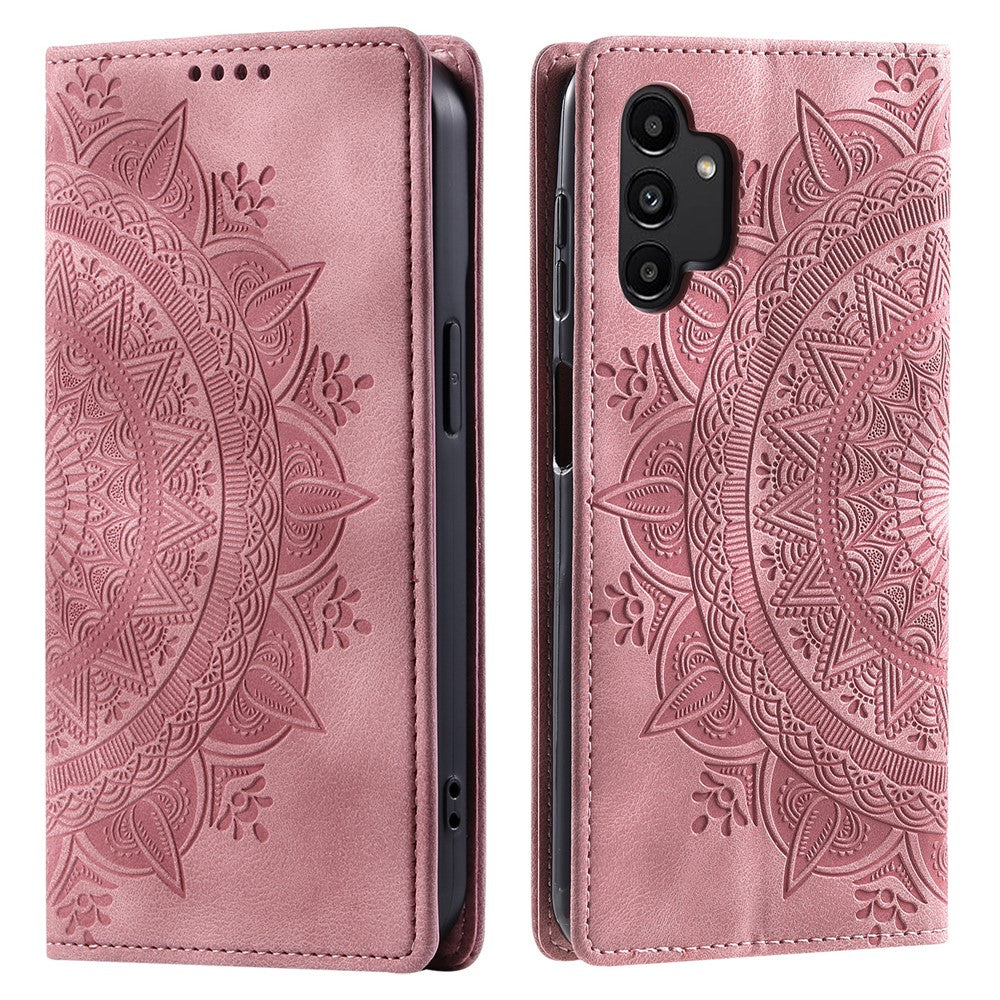 Galaxy A13 4G/5G Wallet-Hülle – Mit Magnetverschluss & Muster aufgedruckt