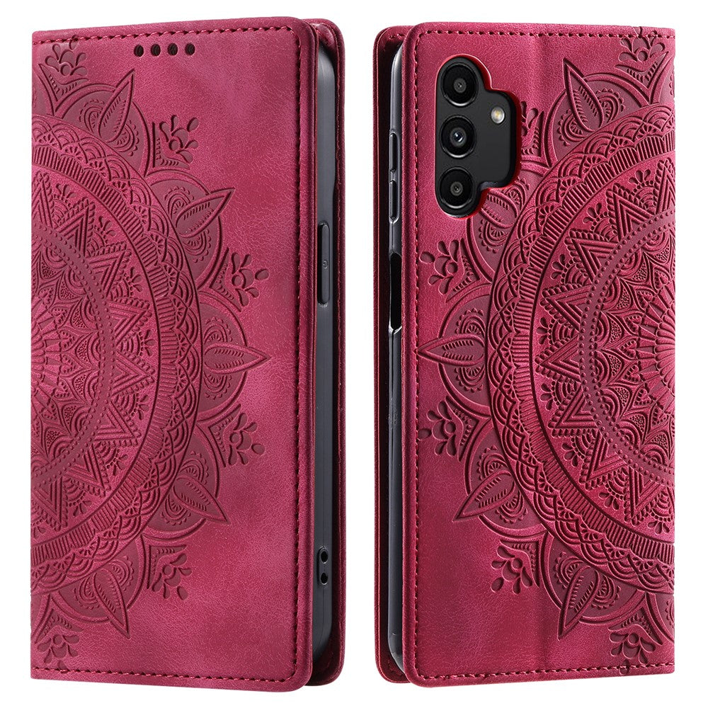 Galaxy A13 4G/5G Wallet-Hülle – Mit Magnetverschluss & Muster aufgedruckt