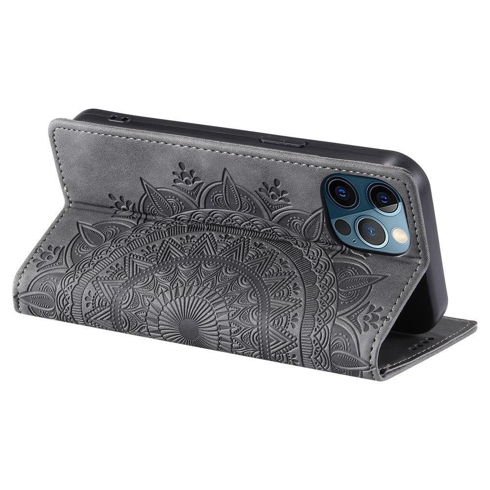 iPhone 12 Pro Max Wallet-Hülle – Mit Magnetverschluss & Muster aufgedruckt