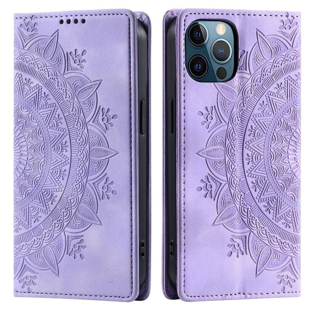 iPhone 12 Pro Max Wallet-Hülle – Mit Magnetverschluss & Muster aufgedruckt