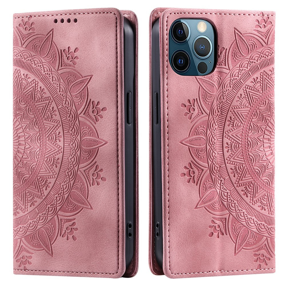 iPhone 12 Pro Max Wallet-Hülle – Mit Magnetverschluss & Muster aufgedruckt