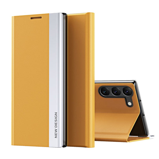 Galaxy S24 Plus Klappbare Hülle – elegant, stoßfest, mit Ständer & galvanisierter Oberfläche