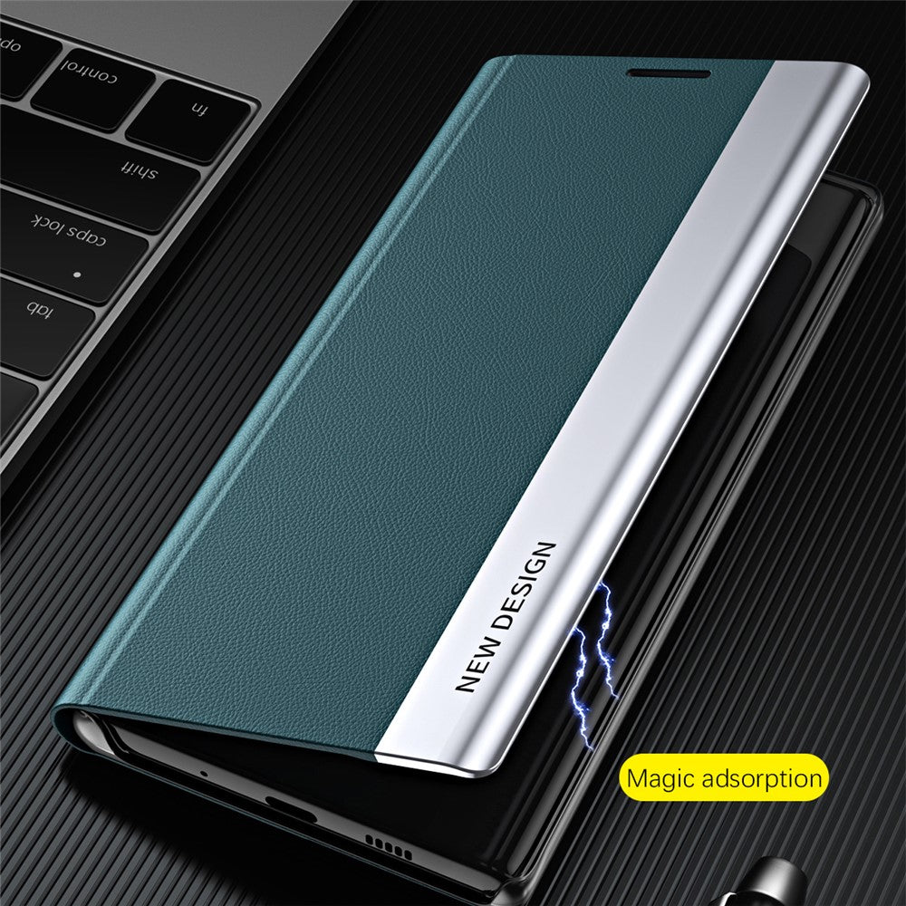 Galaxy S24 Plus Klappbare Hülle – elegant, stoßfest, mit Ständer & galvanisierter Oberfläche