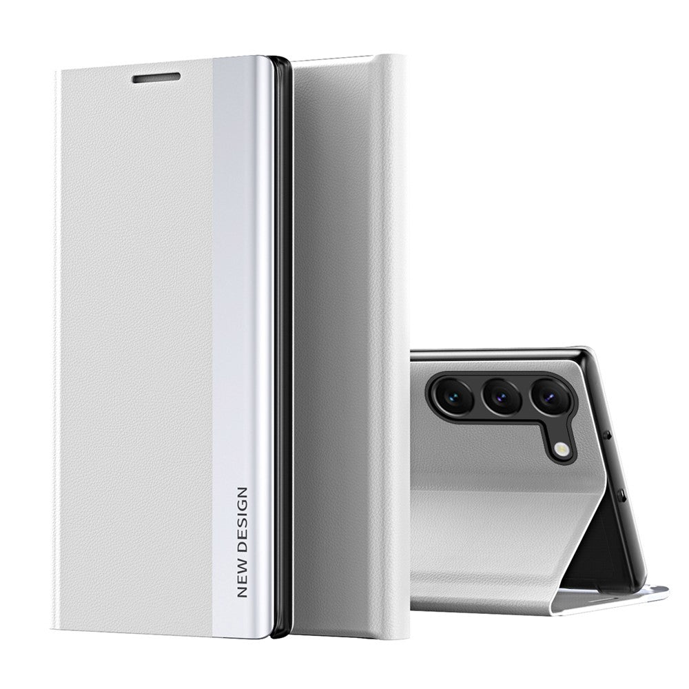 Galaxy S24 Plus Klappbare Hülle – elegant, stoßfest, mit Ständer & galvanisierter Oberfläche