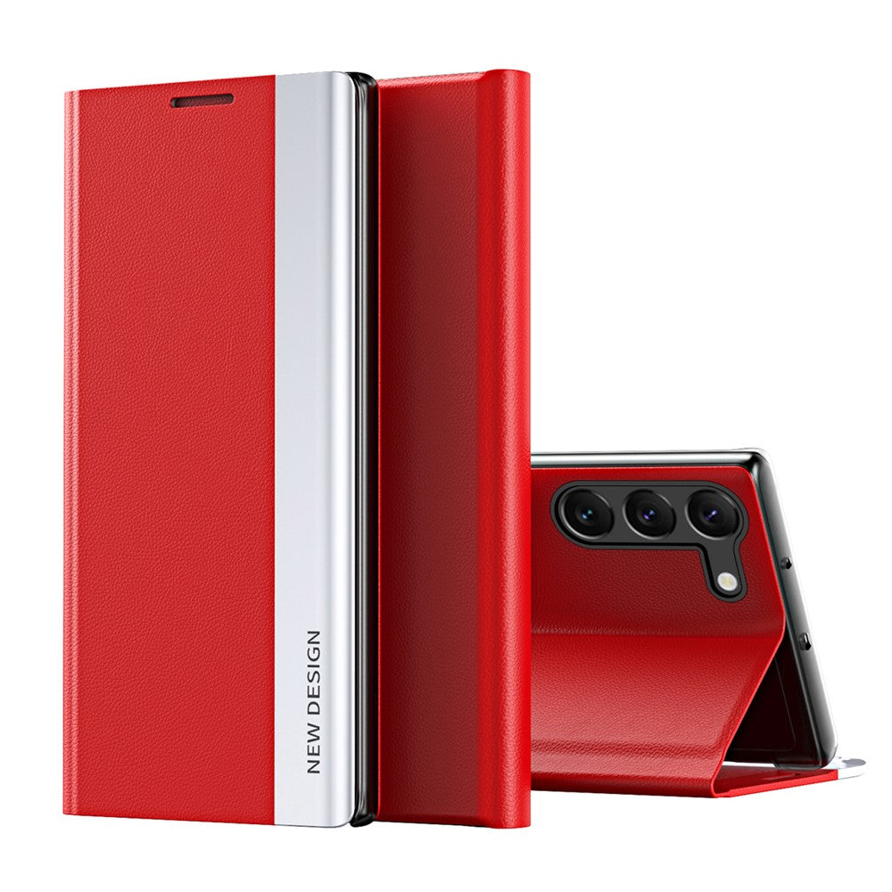 Galaxy S24 Plus Klappbare Hülle – elegant, stoßfest, mit Ständer & galvanisierter Oberfläche