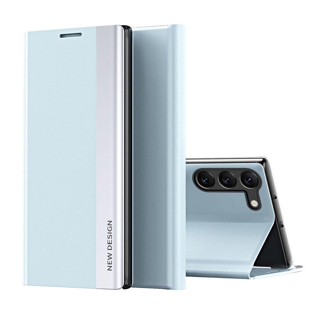 Galaxy S24 Plus Klappbare Hülle – elegant, stoßfest, mit Ständer & galvanisierter Oberfläche