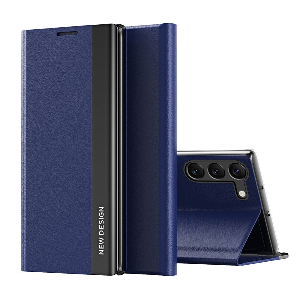 Galaxy S24 Plus Klappbare Hülle – elegant, stoßfest, mit Ständer & galvanisierter Oberfläche