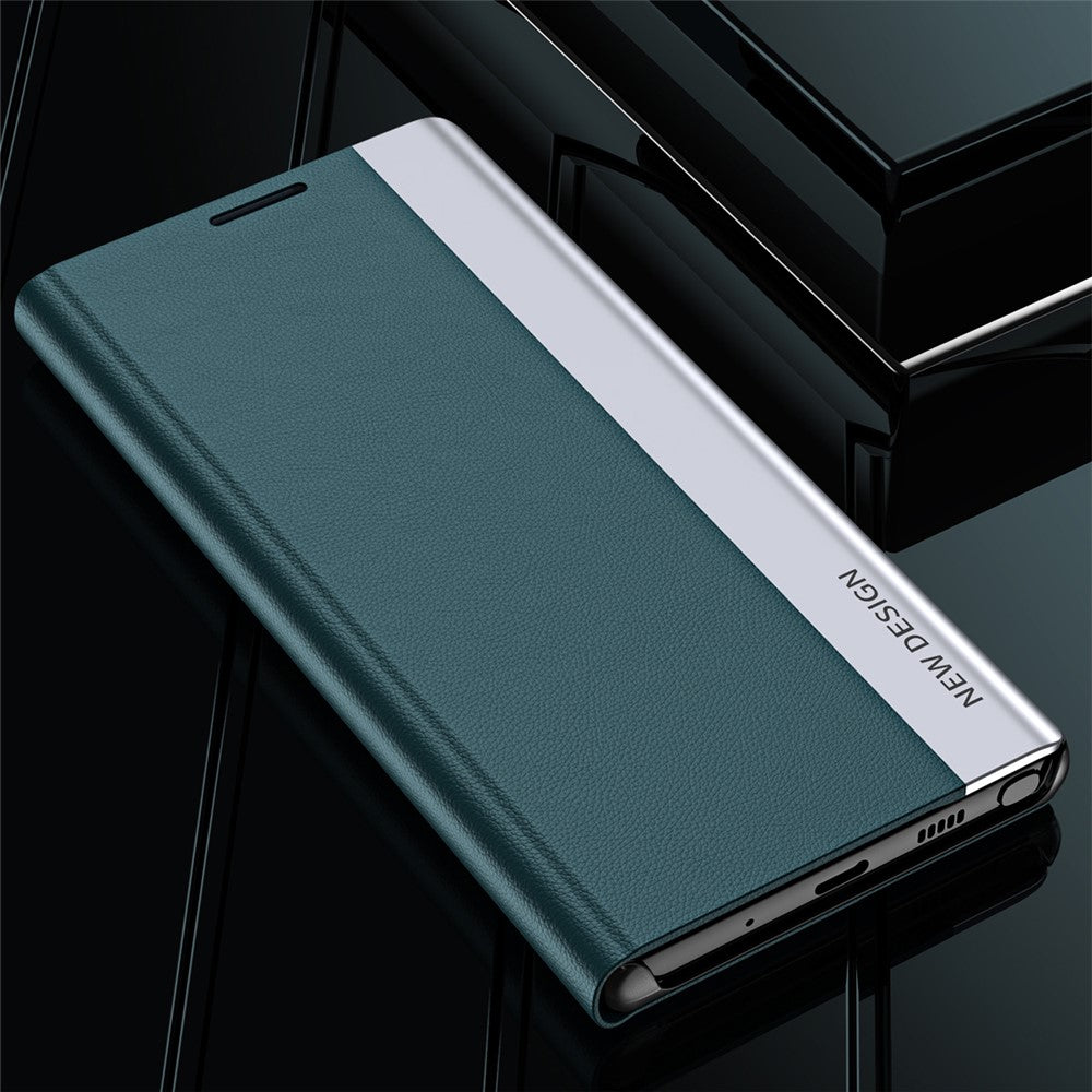 Galaxy S24 Ultra Klappbare Hülle – elegant, stoßfest, mit Ständer & galvanisierter Oberfläche