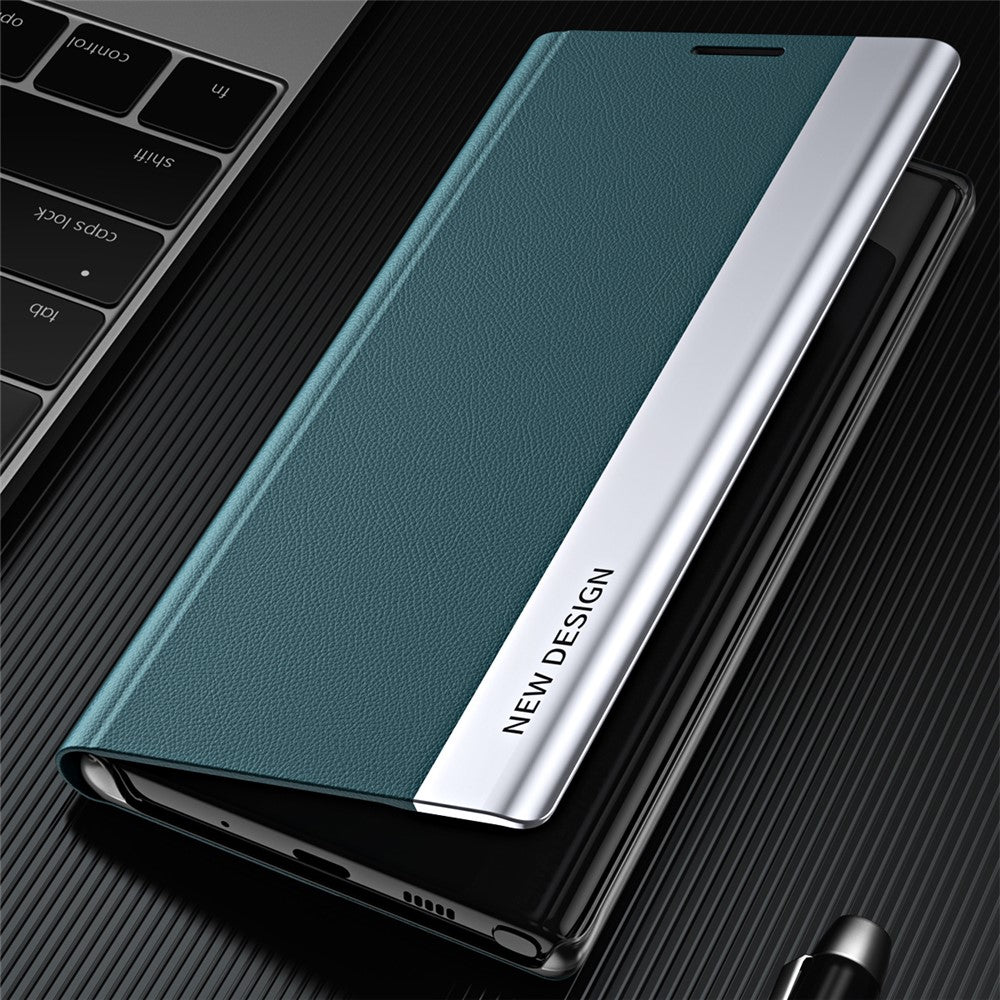 Galaxy S24 Ultra Klappbare Hülle – elegant, stoßfest, mit Ständer & galvanisierter Oberfläche
