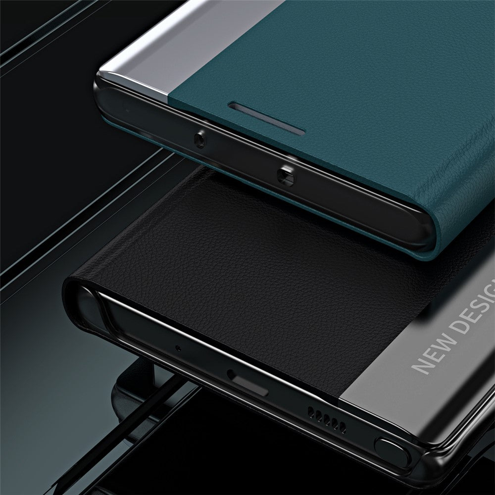 Galaxy S24 Ultra Klappbare Hülle – elegant, stoßfest, mit Ständer & galvanisierter Oberfläche