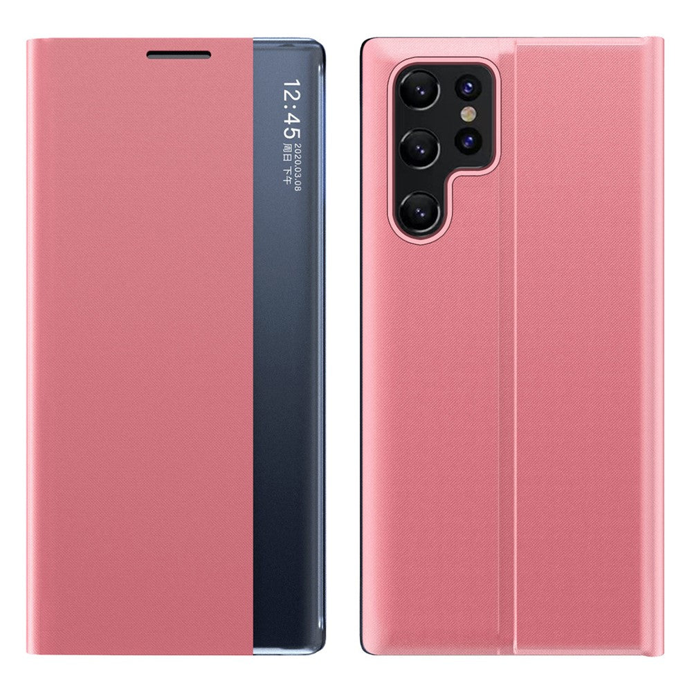 Galaxy S24 Ultra Elegante Hülle – Mit Magnetfunktion & Ansichtsfenster