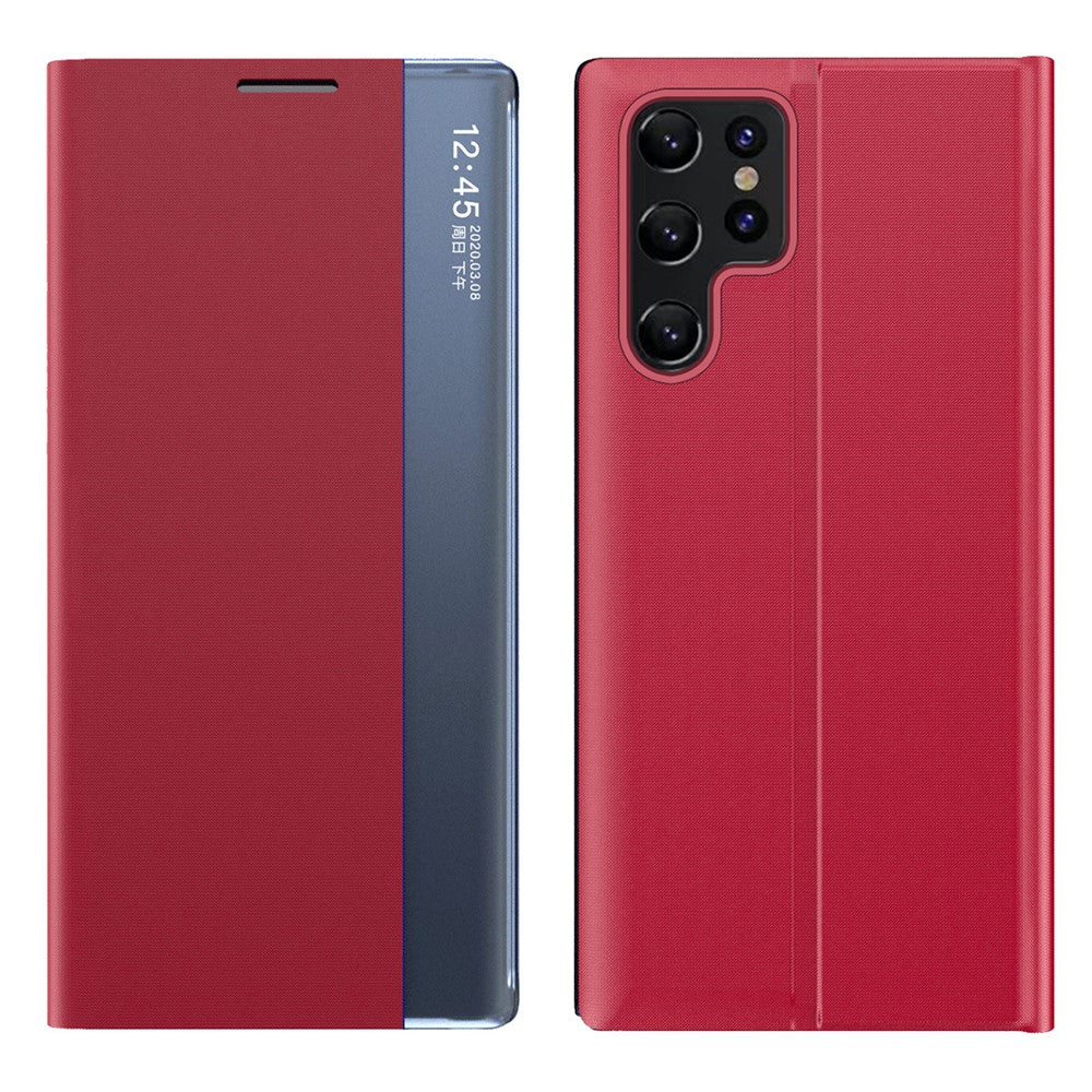 Galaxy S24 Ultra Elegante Hülle – Mit Magnetfunktion & Ansichtsfenster