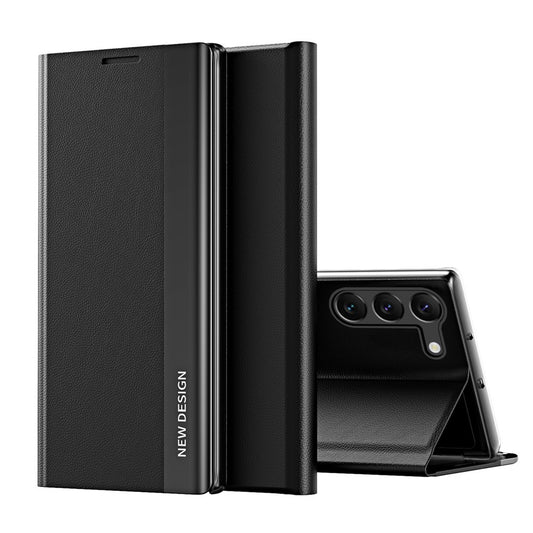 Galaxy S24 Klappbare Hülle – elegant, stoßfest, mit Ständer & galvanisierter Oberfläche