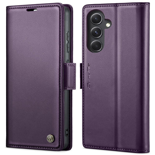 Galaxy S23 FE Glänzende Wallet-Hülle – RFID-Schutz & Ständer