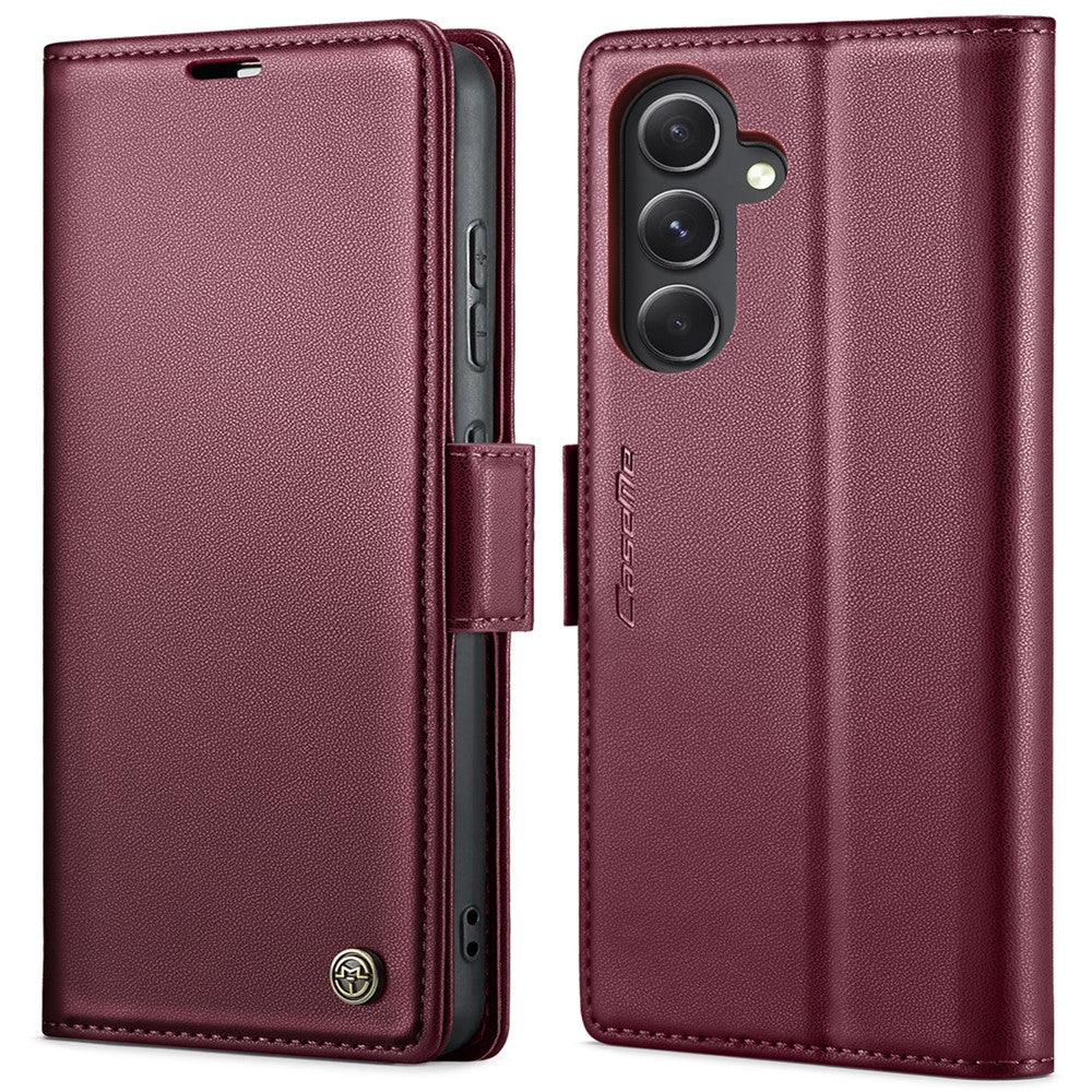 Galaxy S23 FE Glänzende Wallet-Hülle – RFID-Schutz & Ständer