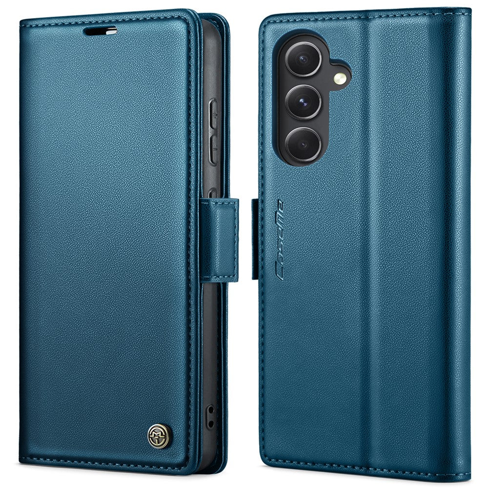 Galaxy S23 FE Glänzende Wallet-Hülle – RFID-Schutz & Ständer