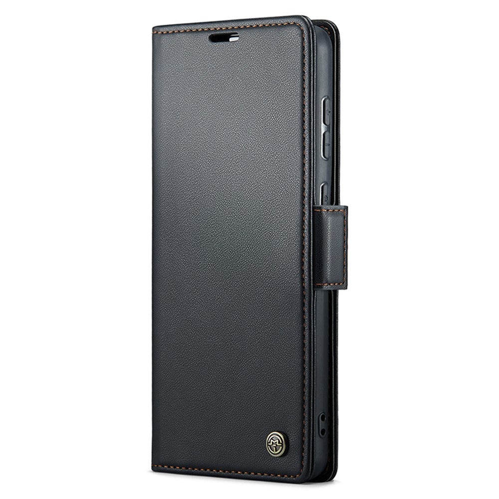 Galaxy S23 FE Glänzende Wallet-Hülle – RFID-Schutz & Ständer