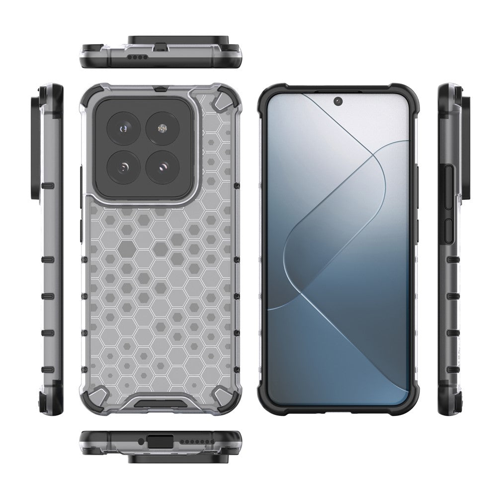 For Xiaomi 14 Pro Case Honeycomb Design Anti-scratch Phone Cover