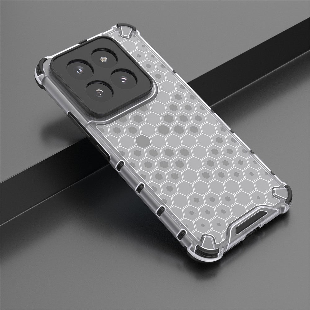 For Xiaomi 14 Pro Case Honeycomb Design Anti-scratch Phone Cover