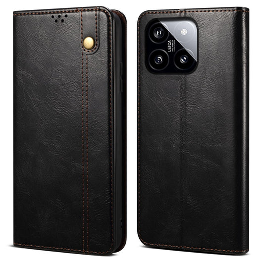 Xiaomi 14 Handyhülle – Fall Anti-Scratch Telefon Abdeckung Standfunktion Brieftasche PU Leder Telefon Shell