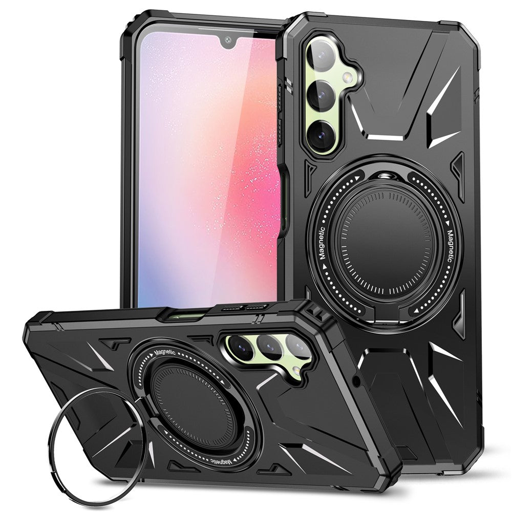 Galaxy A54 5G Magnetische Hülle – Stoßfest, mit Kameraschutz & Ständer