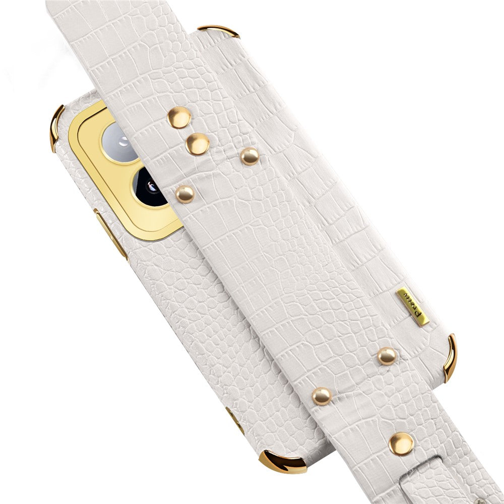 For Xiaomi 14 Pro Case Wristband Electroplating Precise Cutout Phone Cover