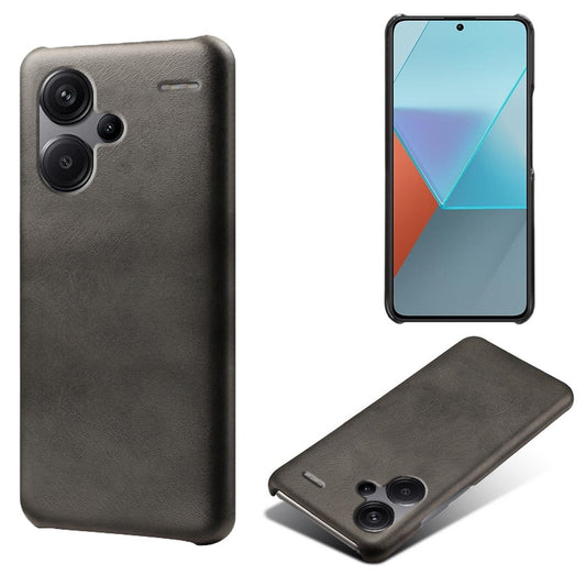 Xiaomi Redmi Note 13 Pro+ 5G Handyhülle – Gehäuse mit Kalbsstruktur, PC-Abdeckung, kratzfeste