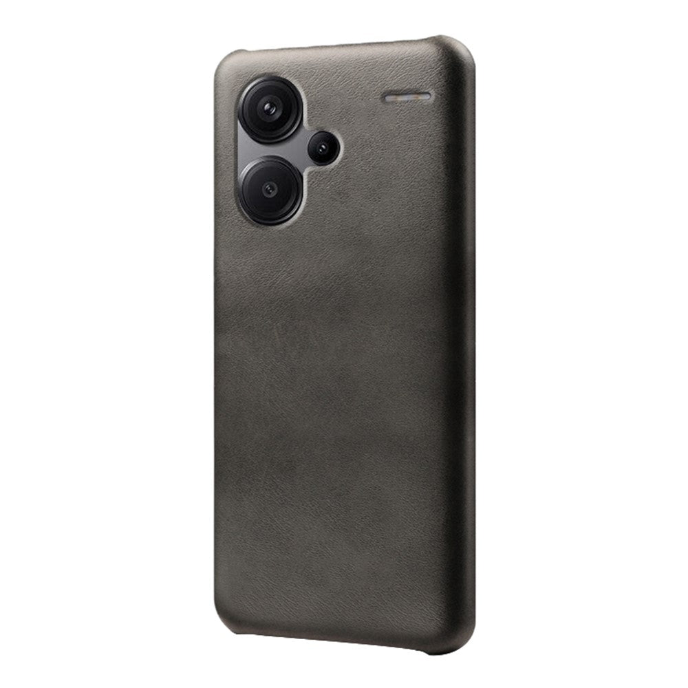 For Xiaomi Redmi Note 13 Pro+ 5G Case Calf Texture PC Cover Anti-Scratch Phone Shell
