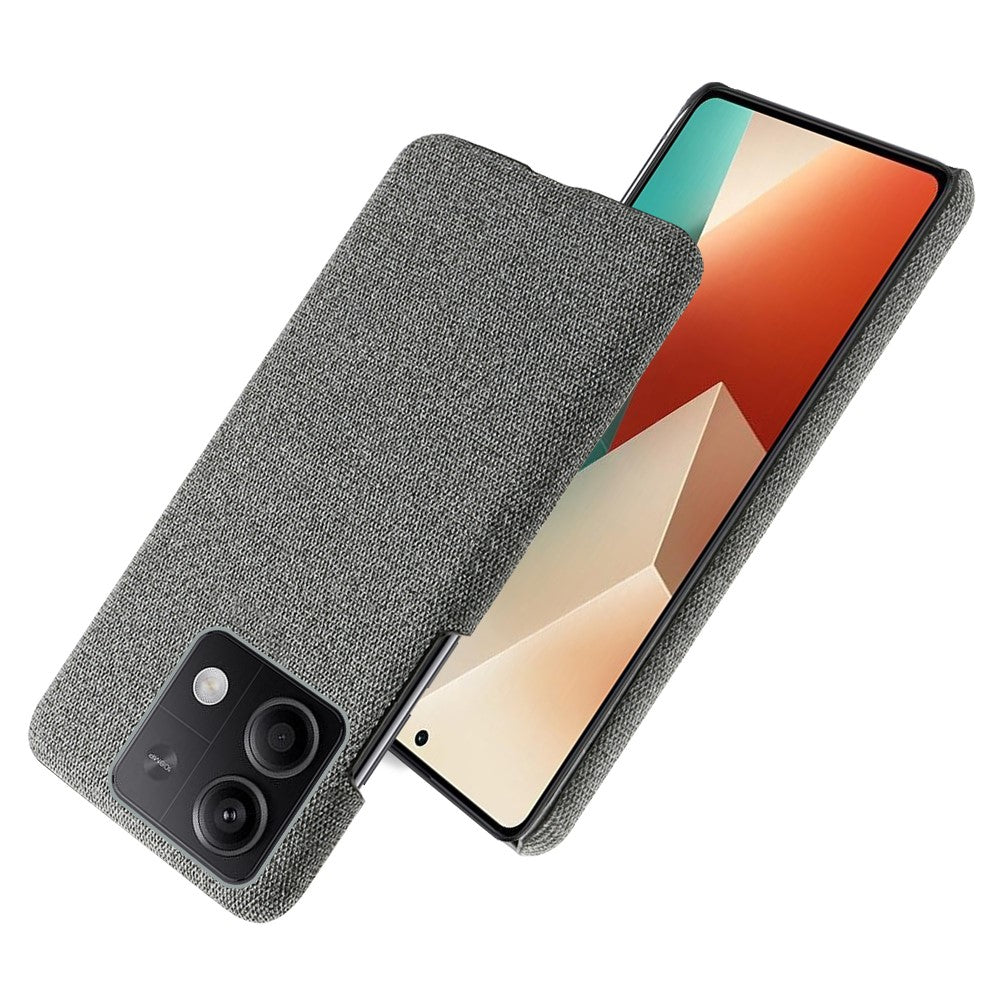 Ultra-light Phone Cover for Xiaomi Redmi Note 13 5G Case Shockproof Cloth+PC Shell