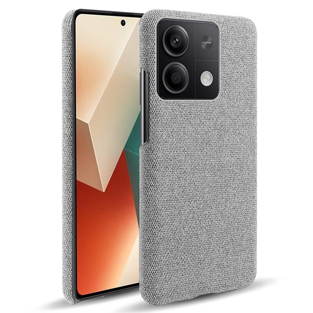 Ultra-light Phone Cover for Xiaomi Redmi Note 13 5G Case Shockproof Cloth+PC Shell