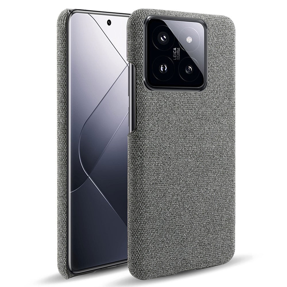 For Xiaomi 14 Pro Anti-Scratch Phone Case Cloth+PC Shell Phone Cover